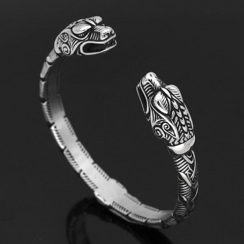 Bracelet Bracelet de loyauté viking - dragon scandinave - Odins Hall