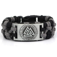 Pulsera de paracordes Valknut