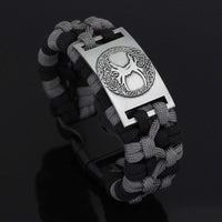Pulsera de paracordes Yggdrasil