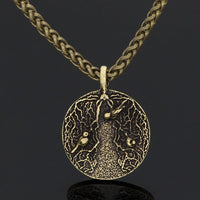 Collar del árbol eterno Yggdrasil