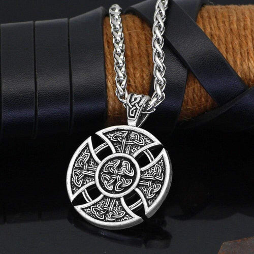 Collier Collier bouclier viking | Acier Inoxydable - Odins Hall