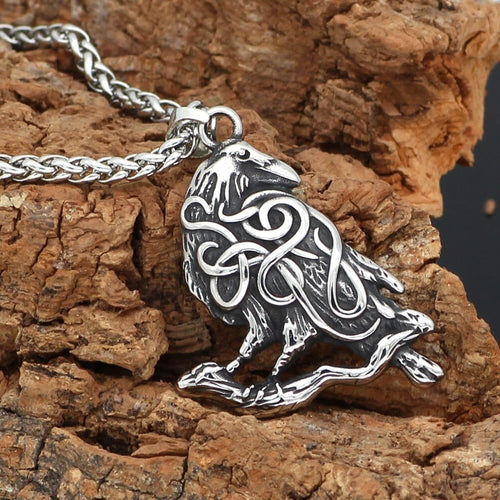 Collier Collier Corbeau compagnon d'Odin - Odins Hall