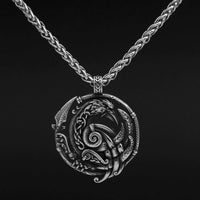 Collar Cuervo de Odín | Acero inoxidable