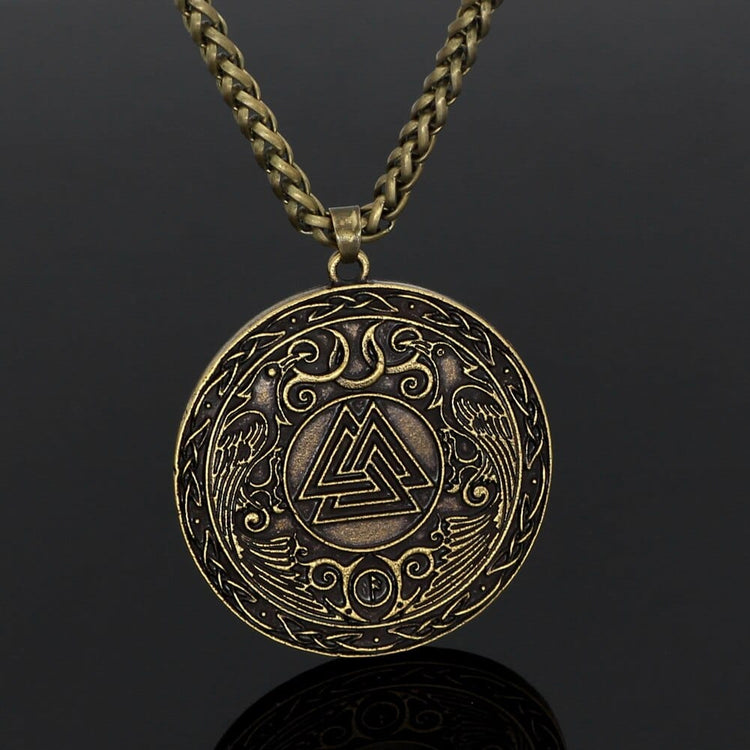 Collar de la Trinidad Vikinga - Valknut