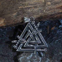 Collar Swords of the Fallen Heroes - Valknut