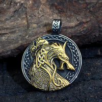 Collar Vikingo Jörmungandr la Serpiente de Midgard