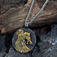 Collar Vikingo Jörmungandr la Serpiente de Midgard