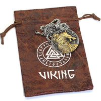 Collar Vikingo Jörmungandr la Serpiente de Midgard