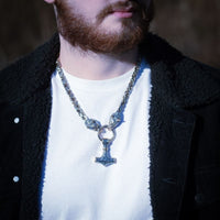 Collar de lobo vikingo - Sköll et Hati