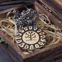 Collar del árbol de la vida Yggdrasil