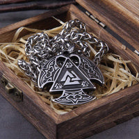 Collar de poder vikingo - Rune Valknut