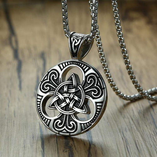 Collier Pendentif Trinity - Acier inoxydable - Odins Hall