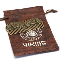 Peine de barba vikingo - Cuervos de Odín