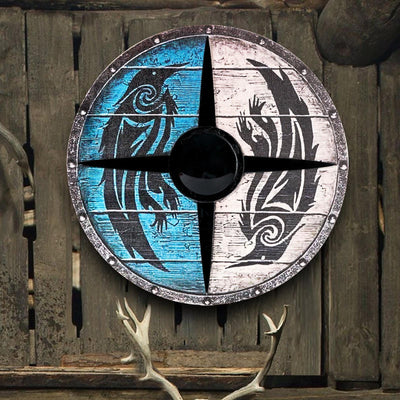 Pequeño escudo vikingo de colección