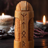 Estatua de madera de Thor